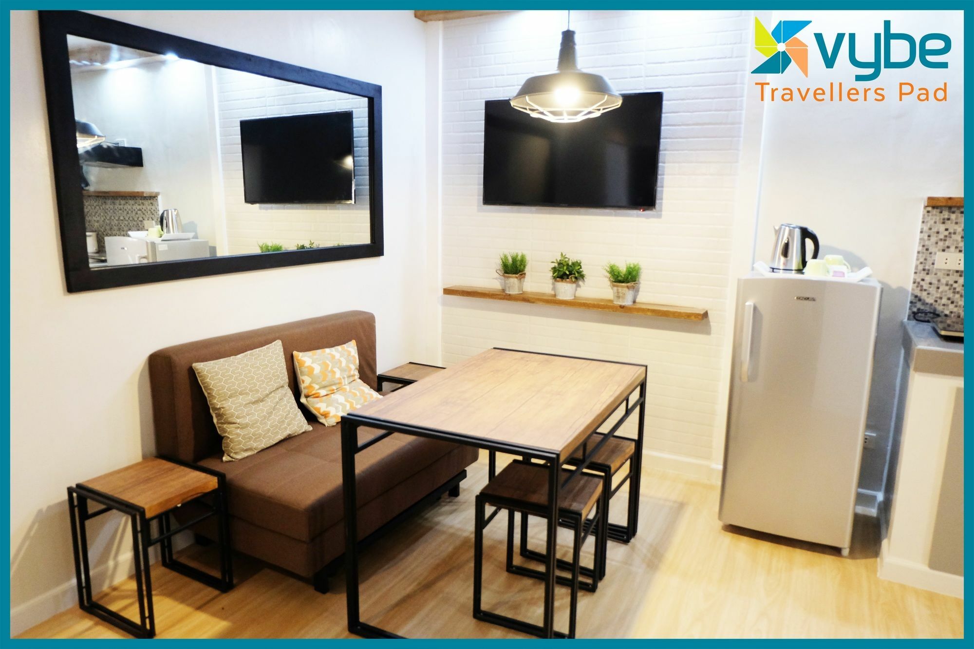 Ferienwohnung Vybe Travellers Pad Baguio City Exterior foto