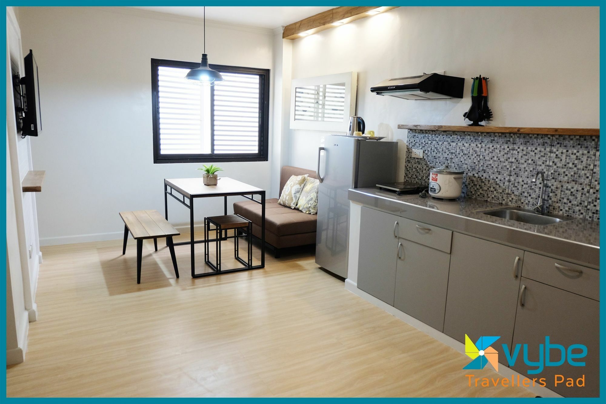 Ferienwohnung Vybe Travellers Pad Baguio City Exterior foto