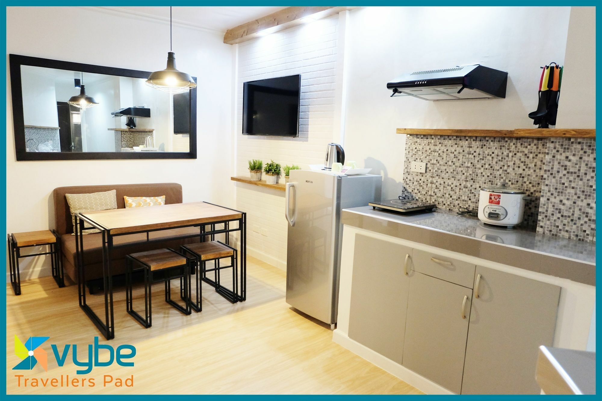 Ferienwohnung Vybe Travellers Pad Baguio City Exterior foto